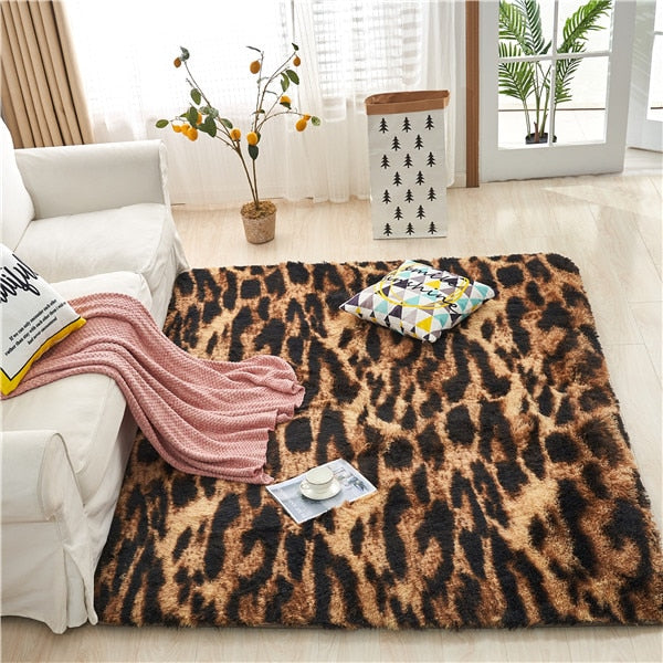 Bedroom Carpet Luxury Furry Rug
