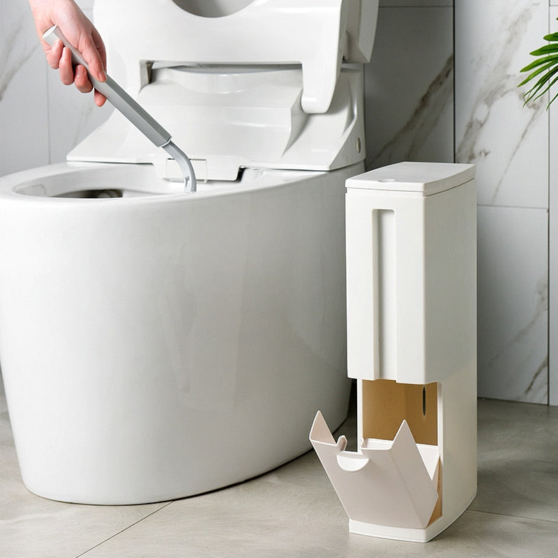 Narrow Trash Can