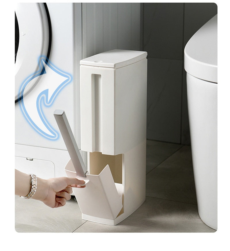 Narrow Trash Can