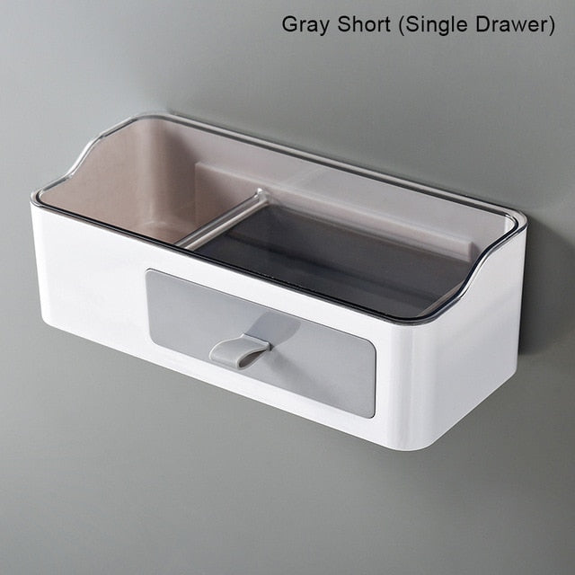 Punch-free Bathroom Organizer Rack