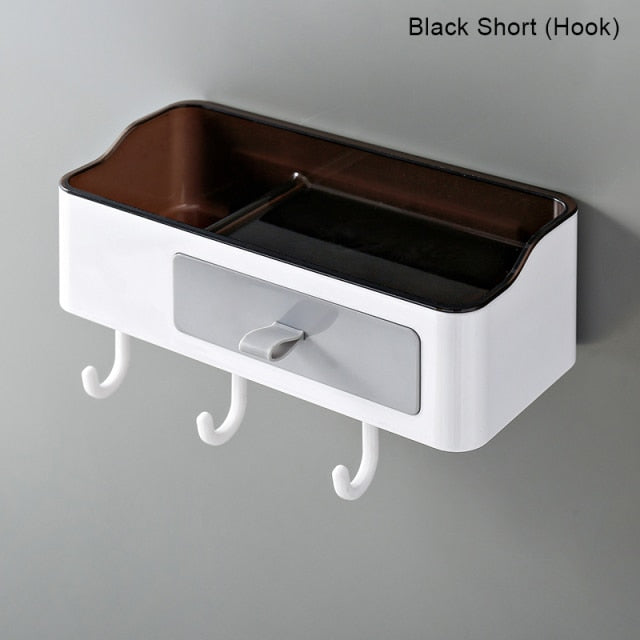 Punch-free Bathroom Organizer Rack