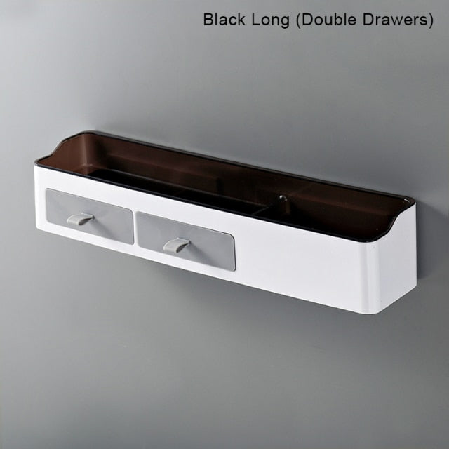 Punch-free Bathroom Organizer Rack