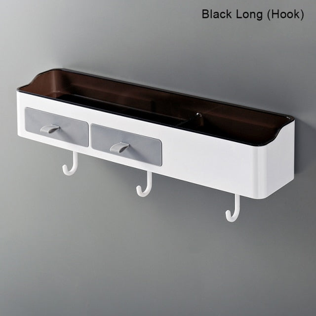 Punch-free Bathroom Organizer Rack