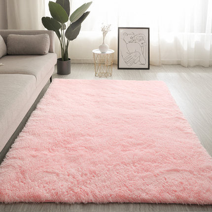 Bedroom Carpet Luxury Furry Rug