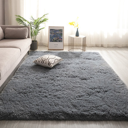 Bedroom Carpet Luxury Furry Rug