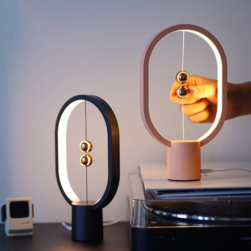 Ellipse Magnetic Mid-air bedroom lamp