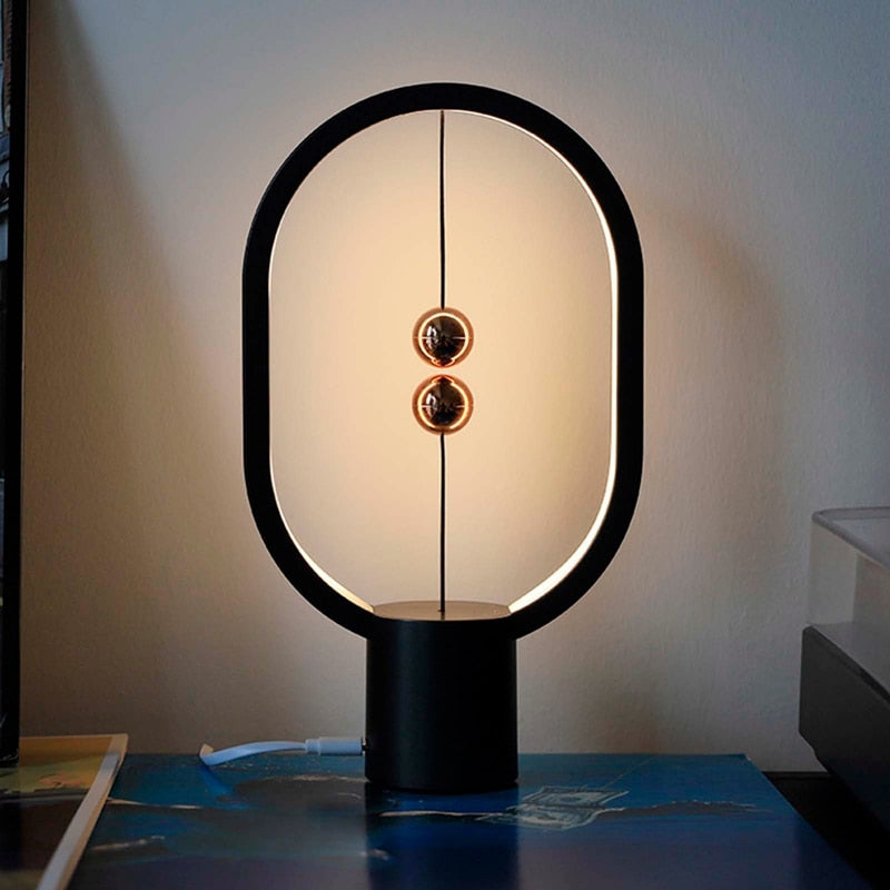 Ellipse Magnetic Mid-air bedroom lamp