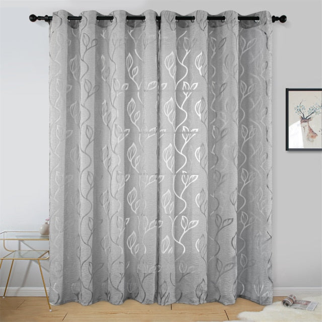 Geometric Modern Bedroom Window Curtain