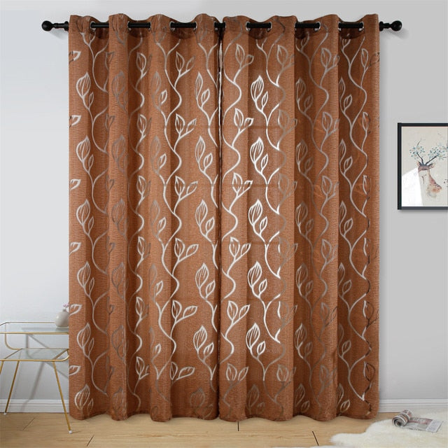Geometric Modern Bedroom Window Curtain