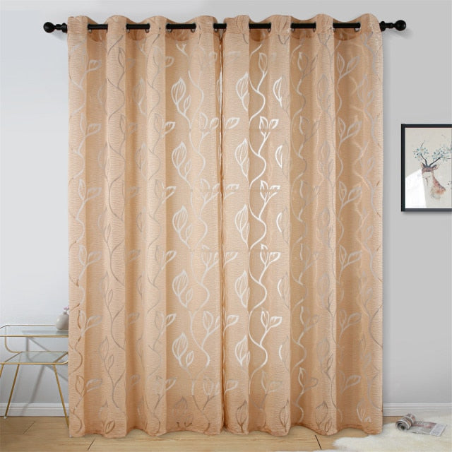 Geometric Modern Bedroom Window Curtain