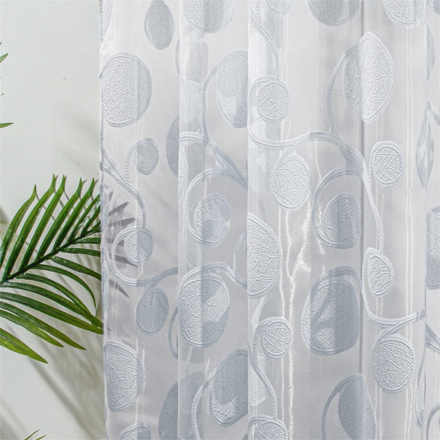 Geometric Modern Bedroom Window Curtain