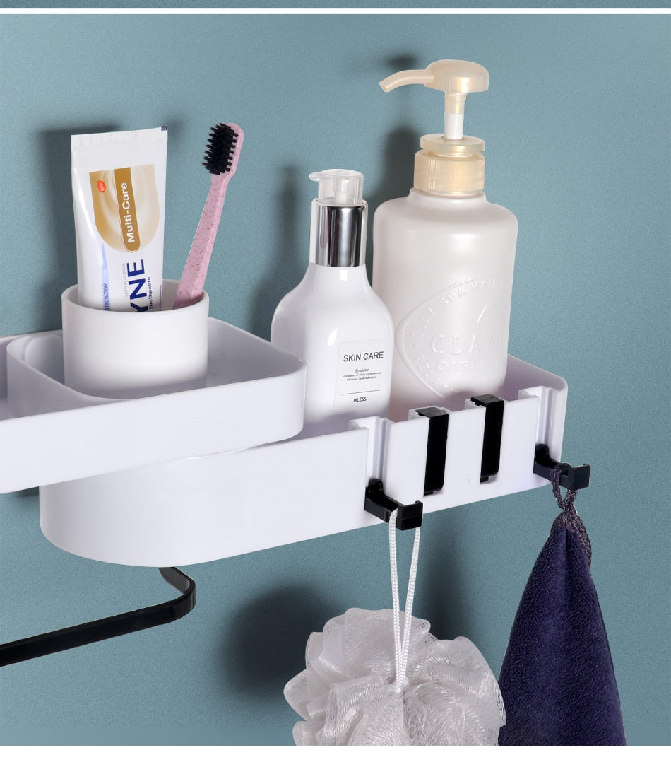 Corner Bathroom Cosmetic Storage Rack