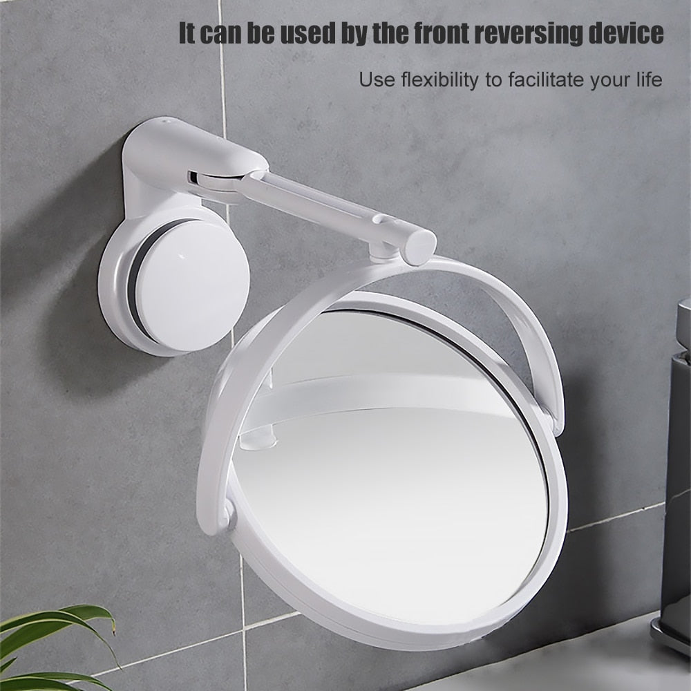 Folding Arm Extend Bathroom Mirror