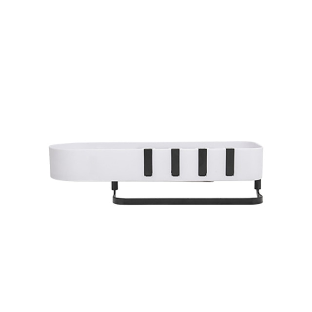 Wall Mounted Bathroom Storage Rack Organizer