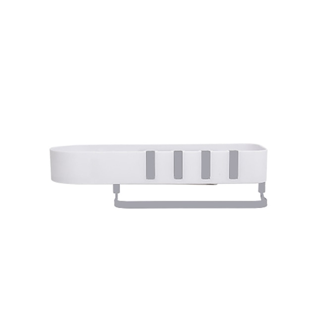 Wall Mounted Bathroom Storage Rack Organizer