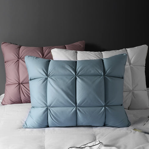 3D Bread Goose Down and Feather Bed Pillows